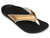 Spenco Yumi Metallic Women's Supportive Flip Flops - Bronze