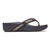 Vionic Pacific High Tide  - Women's Platform Sandal - Black Chevron