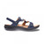 Revere Miami Back Strap Sandal - Women's - Blue French - Side