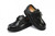 Mt. Emey 502 - Men's Extra-depth Dress/Casual Strap Shoes by Apis - Black Pair / Top