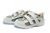 Mt. Emey 9701-V - Men's Extra-depth Athletic/Walking Strap Shoes - White/Silver Pair