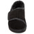 Lamo Sheepskin Bootie Wrap Slipper - Men's Suede - Black top