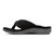 Vionic Indulge Gracie - Women's Toe Post Slipper - Black side