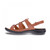 Revere Toledo Backstrap Leather Sandals - on Sale - Women's - Cognac - Side 2