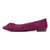 Vionic Gem Gramercy - Women's Ballet Flat - Merlot - 2 left view