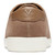 Vionic Sunny Brinley - Women's Water Resistant Suede Sneaker - Light Tan - 5 back view