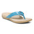 Vionic Tide Aloe Women's Orthotic Sandals - Lake Blue - Angle main