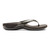 Vionic Dillon Women's Toe-Post Supportive Sandal - Black Croc - 4 right view