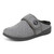 Vionic Carlin Women's Supportive Slippers - Charcoal Grey Left angle
