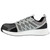 Reebok Work Men's Fusion Flexweave Comp Toe Athletic Work Shoe - Grey and White - Side View