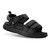 Gravity Defyer Cafe Men's Stress Recovery Sandals - Black - Profile View