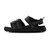 Gravity Defyer Cafe Men's Stress Recovery Sandals - Black - Side View