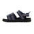 Gravity Defyer Cafe Men's Stress Recovery Sandals - Blue - Side View