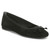 Vionic Callisto Women's Ballet Flats - Black/Suede Angle main