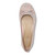 Vionic Callisto Women's Ballet Flats - Peach Botanical - Top