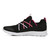 Vionic Zeliya Women's Athletic Sneaker - Black And Pink - 2 left view