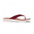 Revere Napoli Flip Flop - Women's - Cherry Lizard - Side