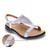 Revere Santa Fe Back Back Strap Sandals - Women's - Coconut - Strap Detail