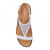 Revere Santa Fe Back Back Strap Sandals - Women's - Coconut - Overhead