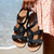 Bearpaw RIDLEY II Women's Sandals - 2667W - Black - lifestyle view