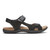 Cobb Hill Rubey Strap Women's Comfort Sandal - Black Nubuck - Side