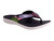 Spenco Yumi Monet Women's Orthotic Thong Sandal - Black - Pair