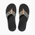 Reef Ortho Woven Women's Sandals - Black/white - Top