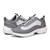 Vionic Guinn Womens Oxford/Lace Up Lifestyl - Grey Blus Wp Ripstop - pair left angle