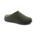 Strole Snug Women's Supportive Wool Clog with Orthotic Arch Support Strole- 403 - Forest - Profile View