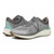 Vionic Limitless Unisex Oxford/Lace Up Walking - Light Grey / Wasabi - pair left angle