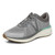 Vionic Limitless Unisex Oxford/Lace Up Walking - Light Grey / Wasabi - Left angle