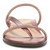 Vionic Prism Women's Minimalistic Slide Sandal - Rose Gold - Front