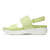 Vionic Karleen Womens Quarter/Ankle/T-Strap Wedge - Pale Lime - Left Side