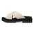 Vionic Vesta Women's Slide Comfort Sandals - Cream - Left Side