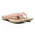 Vionic Layne Womens Thong Sandals - Peach Woven - Pair