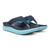 Vionic Restore Unisex Thong Sandals - Navy / Porcelin Blue - Pair