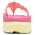 Vionic Restore Unisex Toe-Post Recovery Sandal - Pink Glo/Limon - Back