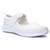 Propet Women's TravelBound Mary Jane Shoes - White - Angle