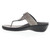 Propet Wynzie Women's Leather Sandals - Silver - Instep Side