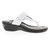 Propet Wynzie Women's Leather Sandals - White - Outer Side