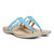 Vionic Elvia - Women's Adjustable Slip-on Orthotic Sandal  - Porcelain Blue Syn Pair
