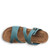 Bearpaw Teresa Women's Faux Leather Upper Sandals - 2898W Bearpaw- 412 - Teal - View