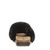 Bearpaw Analia Women's Faux Fur Upper Sandals - 2900W Bearpaw- 011 - Black - View