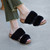 Bearpaw ANALIA Women's Sandals - 2900W - Black - lifestyle view Black