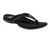 Revitalign Heron Women's Thong Post Sandal - Black 1 Revitalign Heron Women's Thong Post Sandal - Black 1