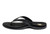 Revitalign Heron Women's Thong Post Sandal - Black 4