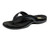 Revitalign Heron Women's Thong Post Sandal - Black 5 Revitalign Heron Women's Thong Post Sandal - Black 5