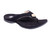 Revitalign Starling Women's Orthotic Flip Flop Sandal - Black - Pair