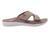 Spenco Kholo Rise Women's Orthotic Slip-on Sandal - Light Taupe - Profile