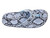 Spenco Yumi Nuevo Snake Women's Orthotic Thong Sandal - Light Blue - Swatch